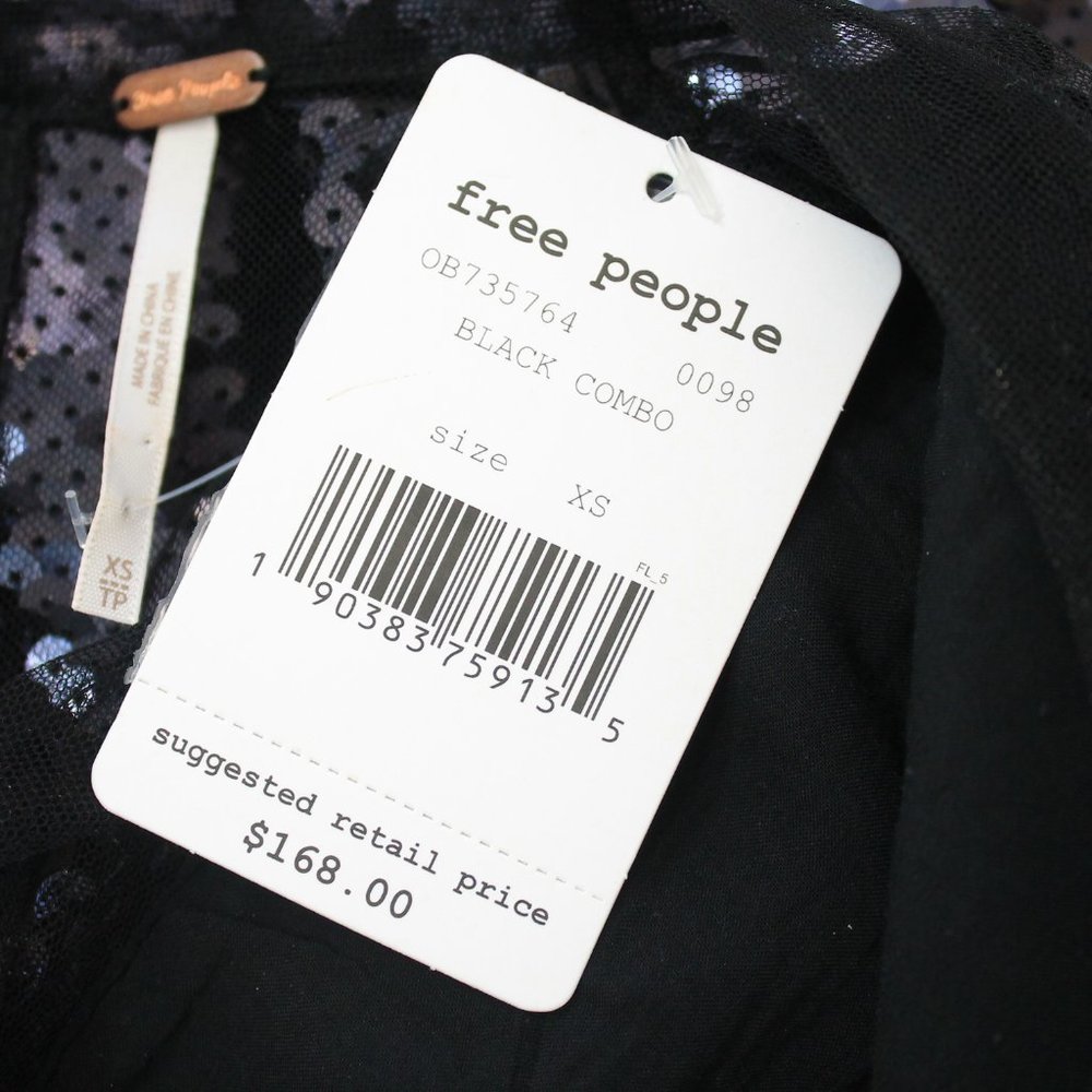 Free People Dance Til Dawn Sequin Skater Dress - Picture 11 of 11